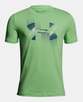 Boys' UA Rapid Logo T-Shirt 1 Color $20