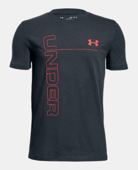 Boys' UA Front To Back T-Shirt 1 Color $20