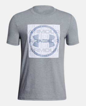 Boys' UA Visualogo T-Shirt 2 Colors $25