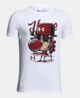 Boys' UA Home Plate T-Shirt 1 Color $25
