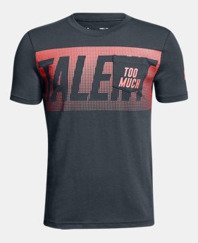 Boys' UA Too Much Talent T-Shirt 2 Colors Available $25