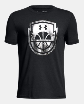 Boys' UA Basketball Icon T-Shirt 2 Colors $20