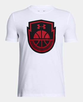 Boys' UA Basketball Icon T-Shirt 1 Color $20