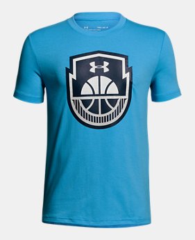 Boys' UA Basketball Icon T-Shirt 5 Colors $20