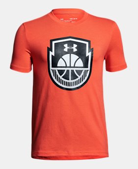Boys' UA Basketball Icon T-Shirt 1 Color $20