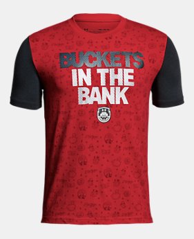 Boys' UA Buckets In The Bank T-Shirt 1 Color $28