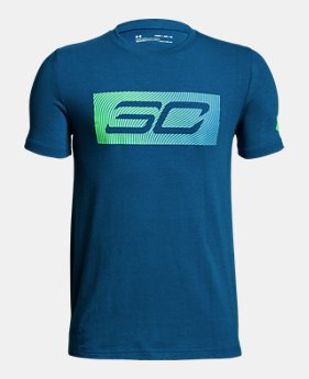 Boys' SC30 Logo T-Shirt 1 Color Available $15