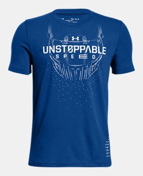 Boys' UA Unstoppable Speed T-Shirt 1 Color Available $15