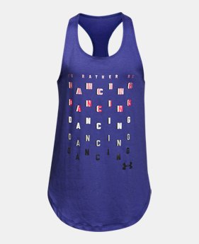 Girls' UA Rather Be Dancing Tank 2 Colors $20