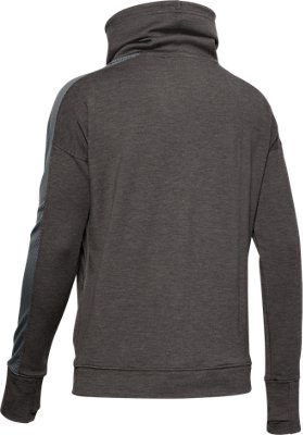 ua featherweight fleece funnel neck