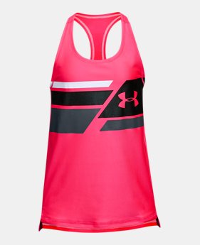 Girls' HeatGear® Armour Tank $18.75