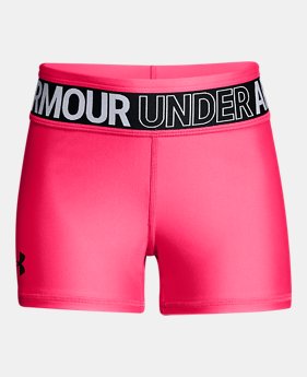 Girls' HeatGear® Armour Shorty LIMITED TIME: FREE U.S. SHIPPING 3 Colors Available $20
