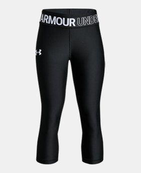 Girls' HeatGear® Armour Capris 1 Color $40