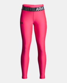 Girls' HeatGear® Armour Leggings 2 Colors Available $33.75 to $33.99