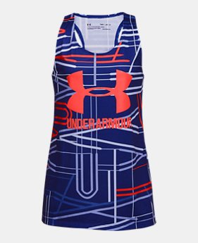 Girls' UA Big Logo Slash Tank $24.99