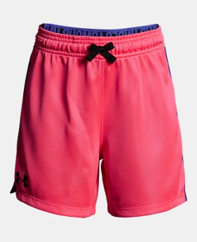 Girls' UA Center Spot Shorts 1 Color $25