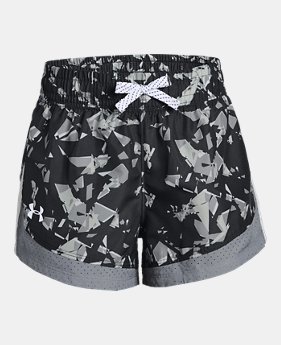 Girls' UA Sprint Printed Shorts FREE U.S. SHIPPING 2 Colors Available $30