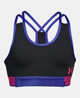 Girls' HeatGear® Armour Bra 3 Colors $25