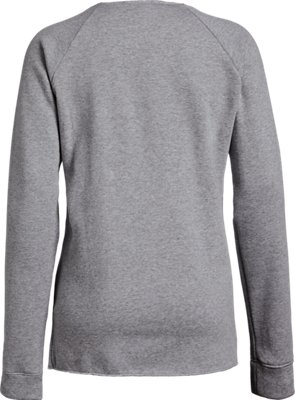 under armour fleece poly crew sweatshirt