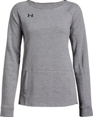 ua hustle fleece 2.0 crew