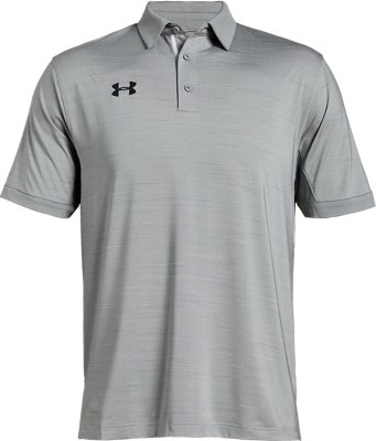 under armour grey polo