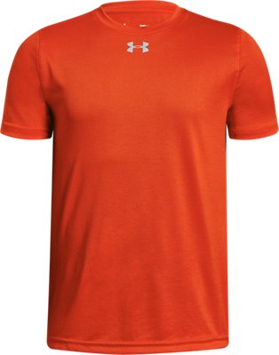 under armour neon orange shirt