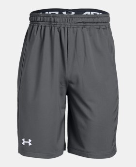 Boys' UA Raid 2.0 Shorts 1 Color Available $25