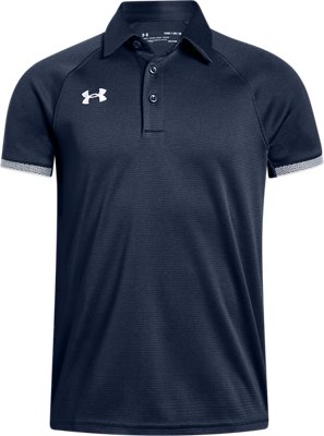 under armour navy polo