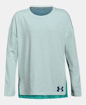 Girls' UA Finale Long Sleeve 2 Colors Available $30