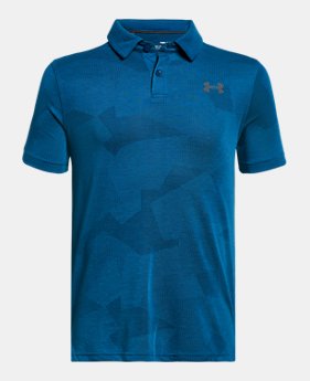 Boys' UA Siro JS Jacquard Polo 1 Color $50