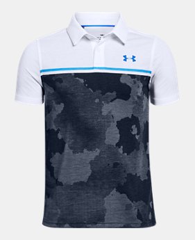 Boys' UA Bunker Polo 1 Color Available $40
