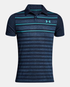 Boys' UA Bunker Polo LIMITED TIME: FREE SHIPPING 3 Colors Available $45