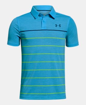 Boys' UA Bunker Polo 4 Colors $40
