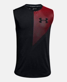 Boys' UA Raid Tank 3 Colors Available $18.75