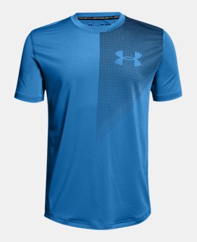 Boys' UA Raid Short Sleeve 1 Color $25