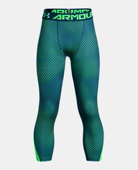 Boys' HeatGear® Armour ¾ Printed Leggings 1 Color $34.99