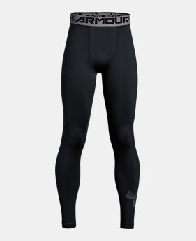 Boys' ColdGear® Armour Printed Leggings 1 Color Available $45