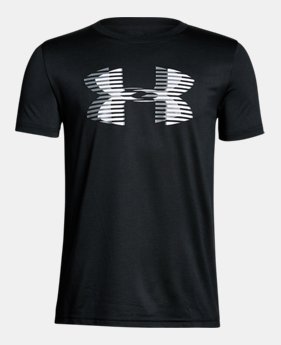 Boys' UA Tech™ Big Logo Solid T-Shirt 6 Colors $20