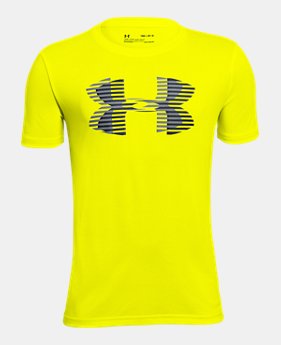 Boys' UA Tech™ Big Logo Solid T-Shirt 1 Color $20