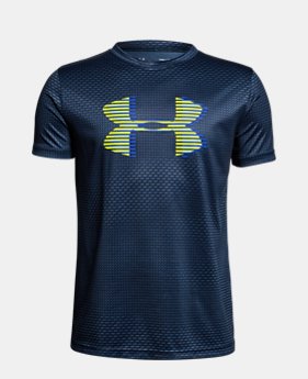 Boys' UA Tech™ Big Logo Printed T-Shirt 2 Colors $25