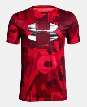 Boys' UA Tech™ Big Logo Printed T-Shirt 1 Color $25