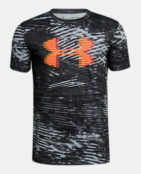 Boys' UA Tech™ Big Logo Printed T-Shirt 2 Colors $25