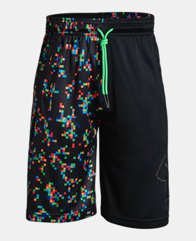 Boys' UA Renegade Printed Shorts 1 Color Available $30