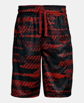 Boys' UA Renegade Printed Shorts 2 Colors Available $30