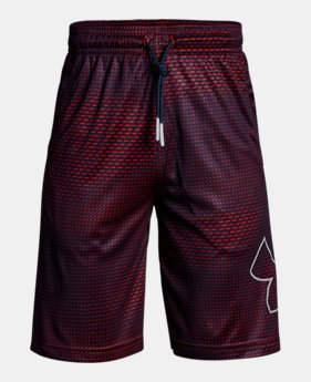 Boys' UA Renegade Printed Shorts 6 Colors $30