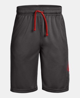 Boys' UA Renegade Solid Shorts FREE U.S. SHIPPING 1 Color Available $25