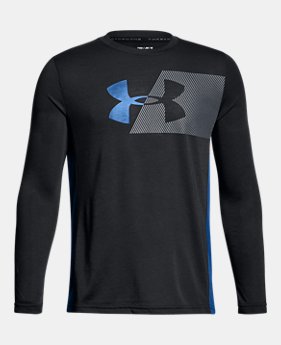 Boys' UA Siro Tech Long Sleeve 3 Colors Available $30