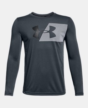 Boys' UA Siro Tech Long Sleeve 3 Colors Available $30