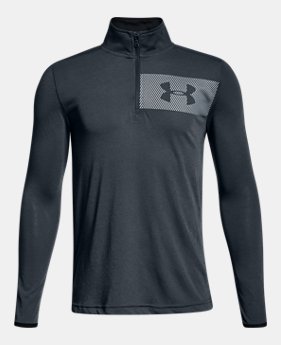 Boys' UA Siro ¼ Zip 3 Colors Available $35