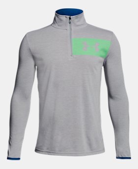 Boys' UA Siro ¼ Zip 3 Colors Available $35